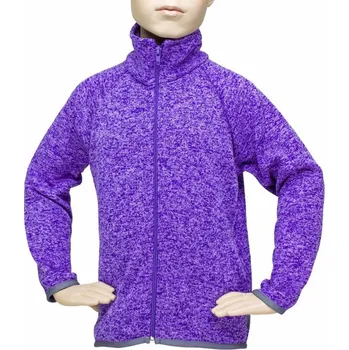 Dívčí oblečení Fantom Svetr melírovaný - fialový melír 92