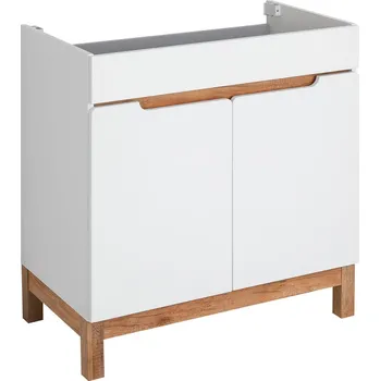 Koupelnový nábytek Spek Skříňka pod umyvadlo, 79,7 × 83,3 × 45,7 cm, bílá AM-SKU-814-70