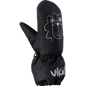 Rukavice Dětské lyžařské palčáky VIKING Hakuna černá Velikost: 2