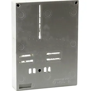 Rozvaděč SEZ Elektroměrová deska s křížem, 300 × 225 × 60 mm, 63 A 8537