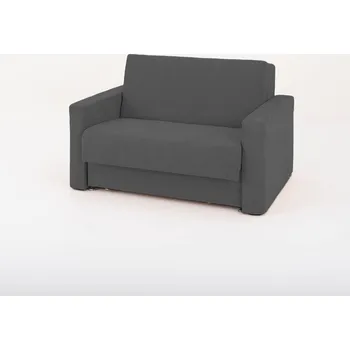 Pohovka dr Rozkládací pohovka dvoupohovka Sára tmavě šedá