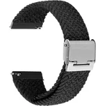 Lenuo elegantní nylonový strap 22 mm černý