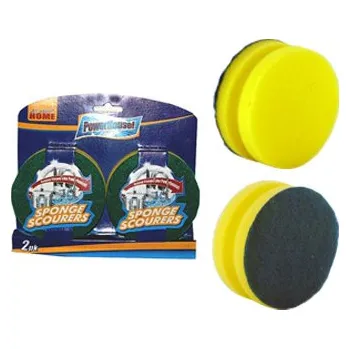 Houbička NOMESS/POWERHOUSE Houbička na nádobí kulatá 2ks