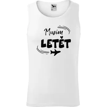 Pánské tílko Pánské tílko Malfini Core Musím letět