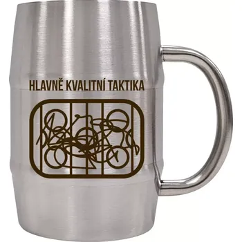 Sklenice Nerezový chladicí půllitr Hlavně kvalitní taktika