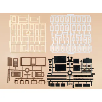 Modelová železnice Okna a příslušenství budov H0/TT - Auhagen 48550