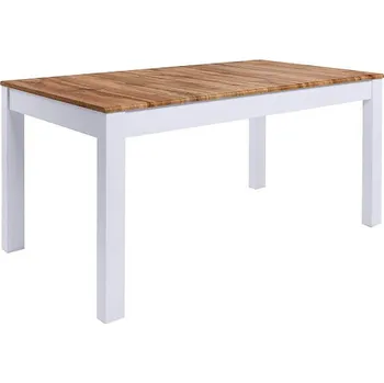 Jídelní stůl BRW HOLTEN/2 STO jídelní stůl, dub wotan/bílá