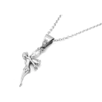 Náhrdelník Steel Jewelry Řetízek Náhrdelník VÍLA Chirurgická ocel NH231212 dárkové balení zdarma