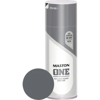 Barva ve spreji Barva ve spreji ONE Satin šedo hliníková RAL9007 400ml