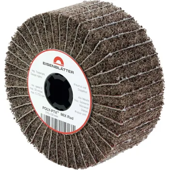 Brusný kotouč Eisenblaetter 44100 | Kombinovaný brusný lamelový válec 115 x 50 mm, K 80, POLY-PTX MIX