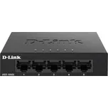 D-Link DGS-105GL/E síťový přepínač Nespravované Gigabit Ethernet (10/100/1000) Černá