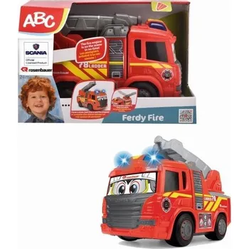 autíčko Dickie Toys ABC Ferdy Fire červený