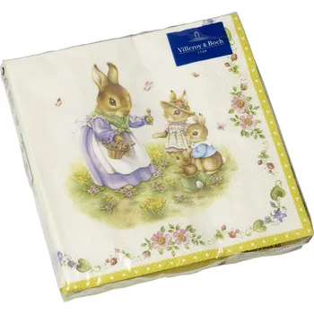 Papírový ubrousek Villeroy & Boch, Papírové ubrousky Spring Fantasy Family 33 cm 20 ks - Formadore
