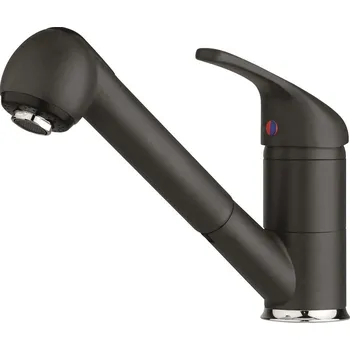 Vodovodní baterie Festivo Dřezová baterie se sprškou, 185 mm, páková, lakováno, mat 95253203