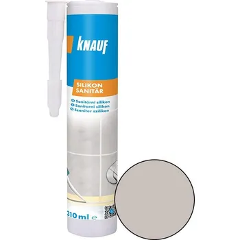 stavební silikon Knauf Sanitární silikon, manhattan, 310 ml 5976