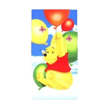 Dětská deka DISNEY Ručník froté medvídek PŮ 75x150cm /018