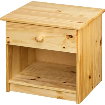 Noční stolek Noční stolek KUMARA, masiv borovice + vyzvednutí ZDARMA