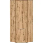 BRW ZELE šatní skříň SZFN1D, dub wotan