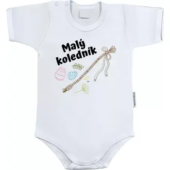 Kojenecký body Dětské body s krátkým rukávem Malý koledník