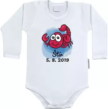 Kojenecký body Dětské body s dlouhým rukávem Štír