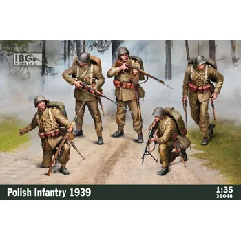 Plastikový model 1/35 Polish Infantry 1939 (5 fig.)