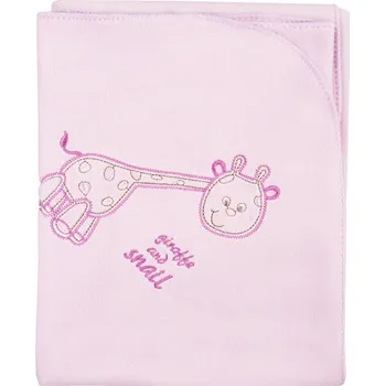 Dětská deka EEVI Fleecová dětská deka 78×88cm - fialová