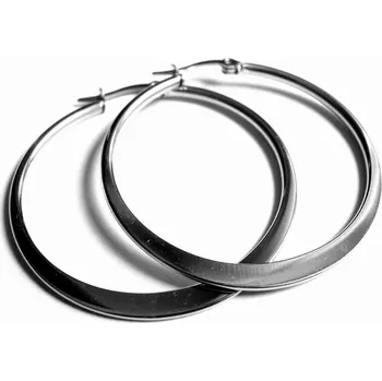 Náušnice Steel Jewelry Náušnice kruhy 35 mm z chirurgické oceli NS140121 dárkové balení zdarma