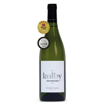 Víno Kolby Selection Ryzlink vlašský 2020 pozdní sběr