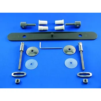 GEBERIT - Keramag ND Klouby chrom, upevnění shora, panty k sedátku iCon, 4U, Renova, Renova Plan, Visit 598138000 598138000