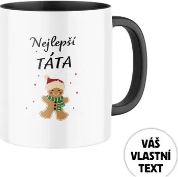 Keramický hrnek s potiskem Pan Perníček - nejlepší.. s vlastním textem