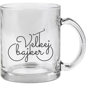 Hrnek 330 ml - skleněný Velkej bajker