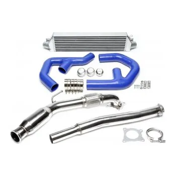 Autodíl TA Technix intercooler + downpipe s 200 článkovým katalyzátorem VW Passat (3C) 2.0TSi / 2.0TFSi od výkonu 147kW