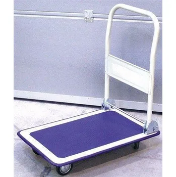 Plošinový vozík NO NAME Ruční přepravní vozík, 150 kg, modro-bílý 26308