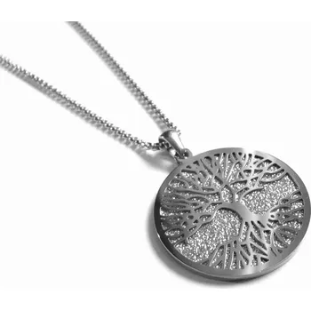Náhrdelník Steel Jewelry Náhrdelník strom života z chirurgické oceli NH140932 dárkové balení zdarma