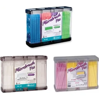 Bit Microbrush Plus fine 1,5 mm, 4 x 100 ks, růžové