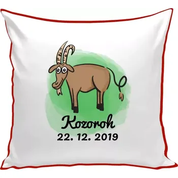 Polštář Polštář barevný 32x32 cm Kozoroh