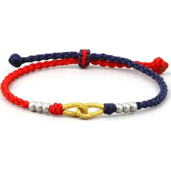 Náramek Tibetský náramek pro štěstí - BOND RED