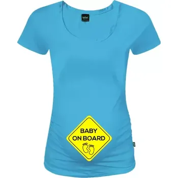 Těhotenské tričko Johanka Baby on board - značka