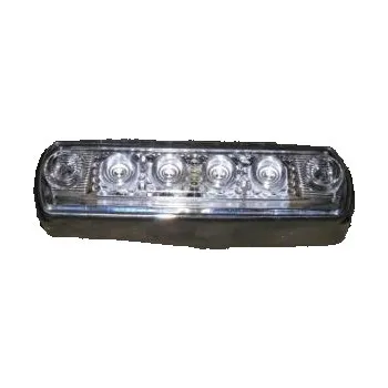 Přídavný světlomet Poziční světlo střešní - do sluneční clony LED, MAN TGA, TGS, TGX, Mercedes ACTROS MP4, čiré, univerzální 6452