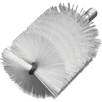 Lessmann 506850 | Kartáč na trubky s vnějším závitem 50x160 / jednoduchá špirála, polyamid, vnější 1/2"