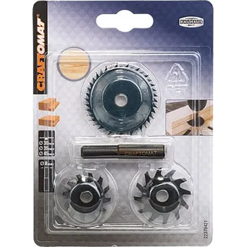 Příslušenství k frézce Craftomat Sada fréz, ø 30 – 35, 45 mm&nbsp;2.609.25B.018