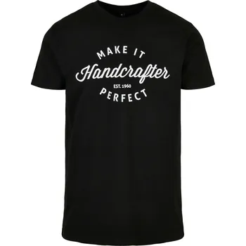 Pánské tričko Triko HANDCRAFTER, pánské, vel.: 3XL, bavlna, černá BH001-00007-0037