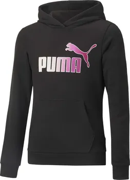 Dívčí mikina PUMA Essentials+ Bleach Logo černá