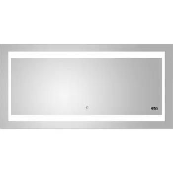 Zrcadlo Zrcadlo s LED osvětlením Silver Futura, 140 × 70 cm YJ-1772