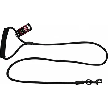Vodítko pro psa PET NOVA nylonové vodítko 120 cm / 0,8 cm černé