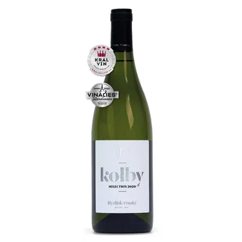 Víno Kolby Selection Ryzlink rýnský 2020 pozdní sběr