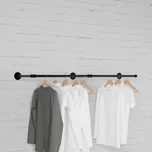 Walteco MIA - Nástěnná tyč na šaty Rusticline Délka: 1560 mm