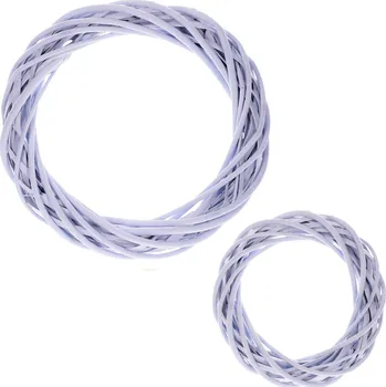 Autronic Věnec z proutí (vrba), barva fialová, cena za sadu 2ks OC3915 LILA