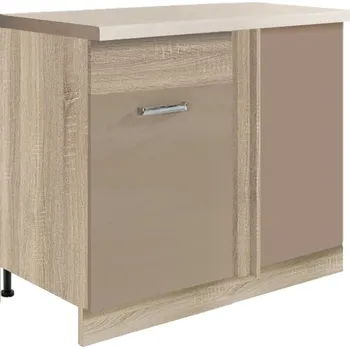 Kuchyňská skříňka Fadome Dolní rohová kuchyňská skříňka Premio 24D, levá + cargo police Zvolte korpus: Borovice andersen