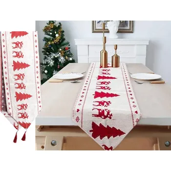 Vánoční dekorace Verk Vánoční běhoun na stůl - gobelínový 175 x 35 cm